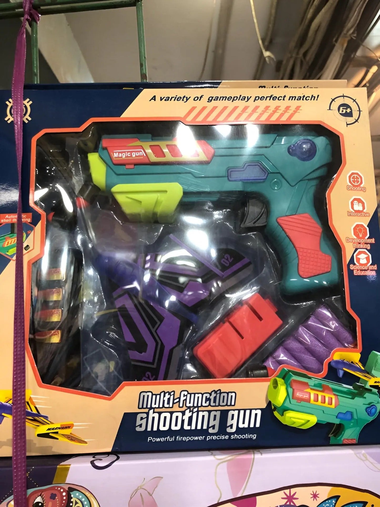 3 in 1 Plane Launcher Air Battle Airplane Shooting Toys
