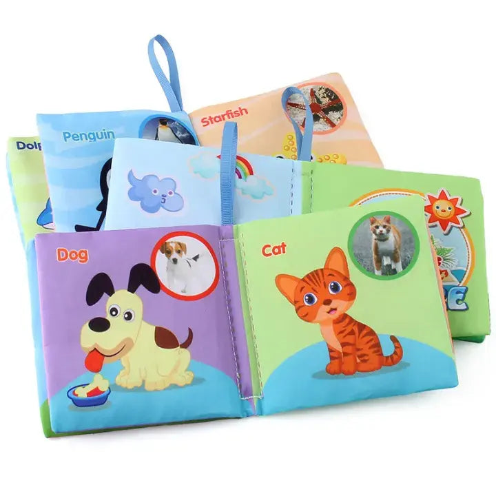 3D Early Education Cloth Book For Kids Toynix