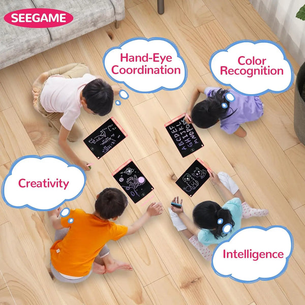 4.5 Inch LCD Multicolor Screen Writing Tablet Erasable Writing Board