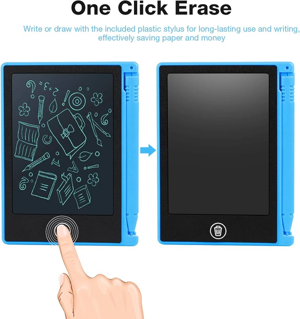 4.5 Inch LCD Multicolor Screen Writing Tablet Erasable Writing Board