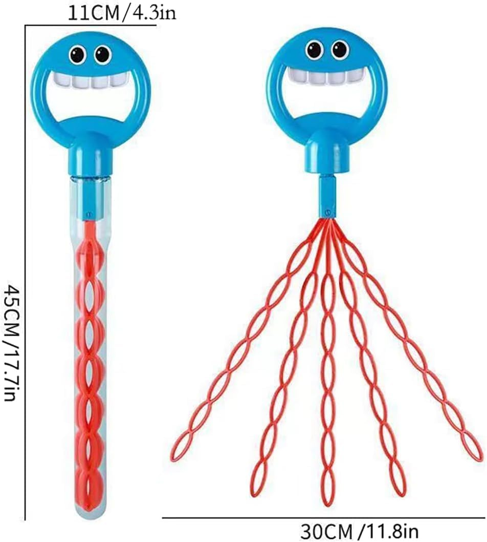 32 Hole Smiling Face Bubble Stick For Kids