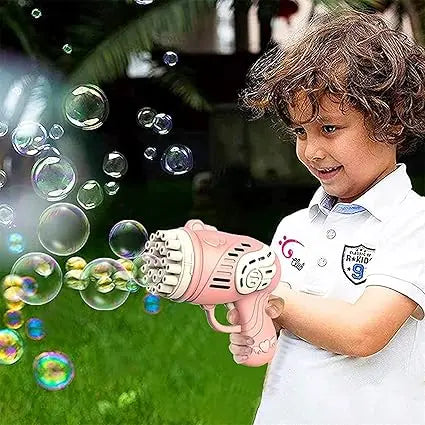 23 Holes Bubble Machine Gun for Kids