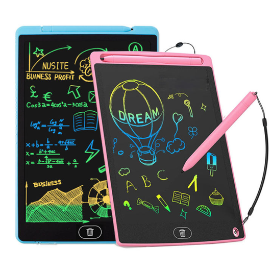10 LCD Multicolor Screen Writing Tablet Erasable Writing Board