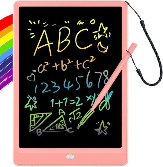 12 Inch LCD Multicolor Screen Writing Tablet Erasable Writing Board